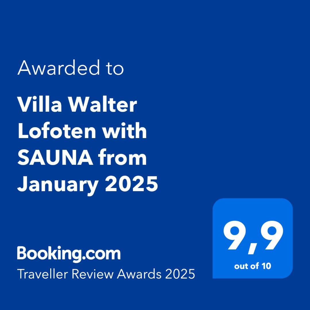 Villa Walter Lofoten With Sauna Kvalnes  Εξωτερικό φωτογραφία